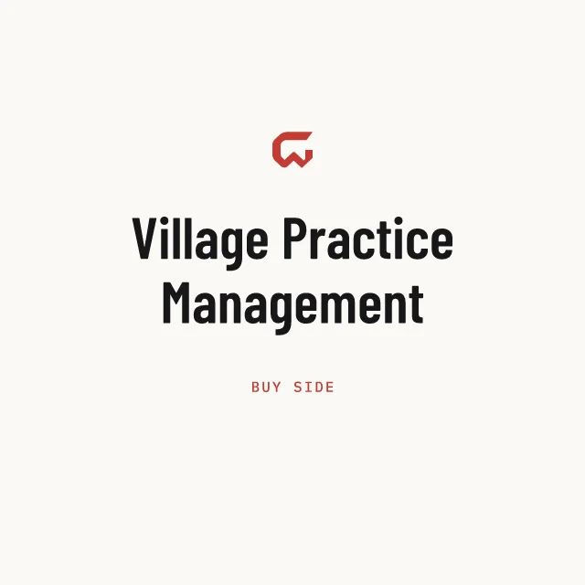 Buy side: Village Practice Management