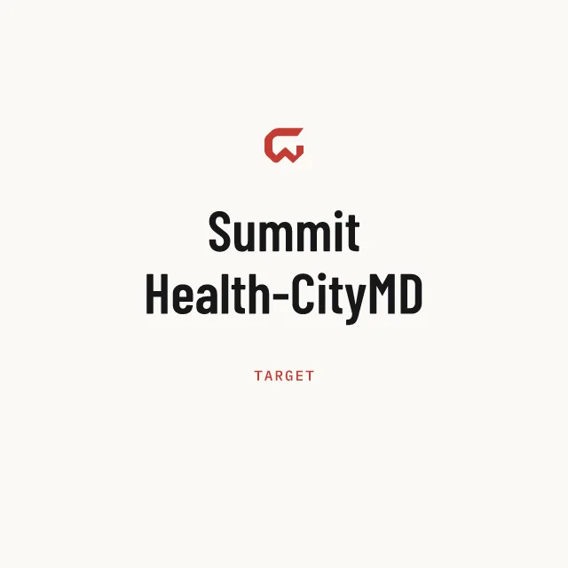 Target: Summit Health-CityMD
