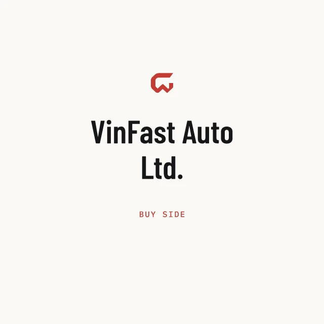 Buy side: VinFast Auto Ltd.