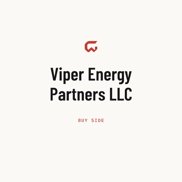 Buy side: Viper Energy Partners LLC