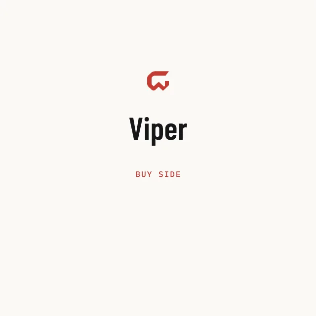 Buy side: Viper