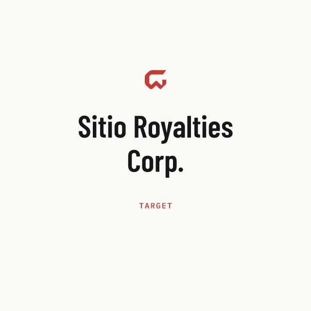 Target: Sitio Royalties Corp.
