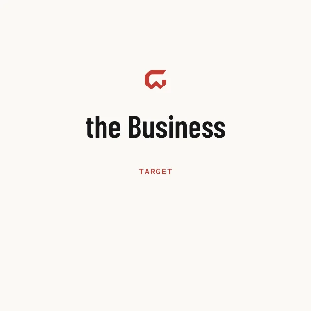 Target: the Business