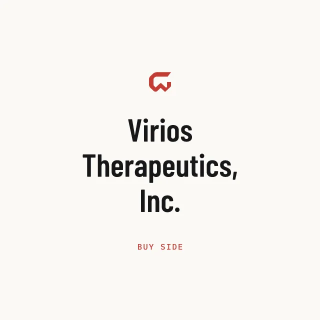 Buy side: Virios Therapeutics, Inc.