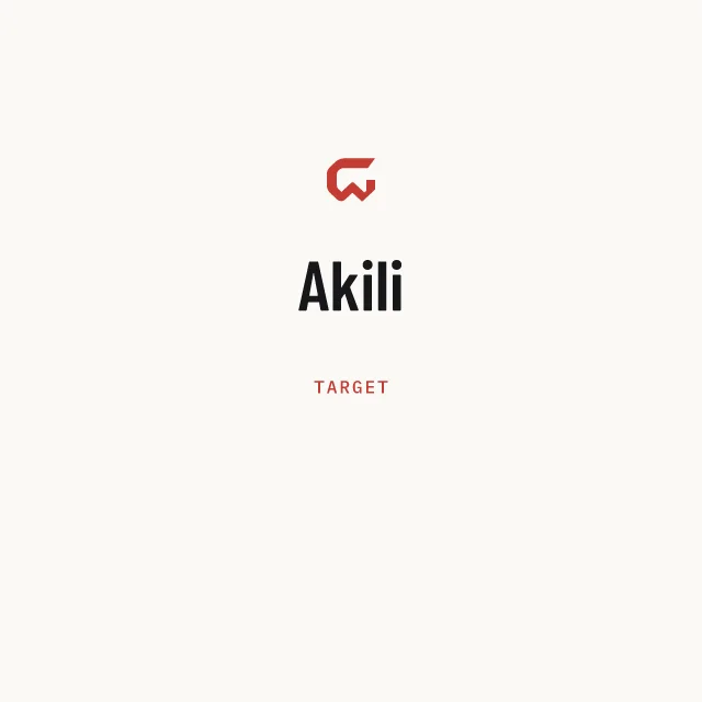 Target: Akili