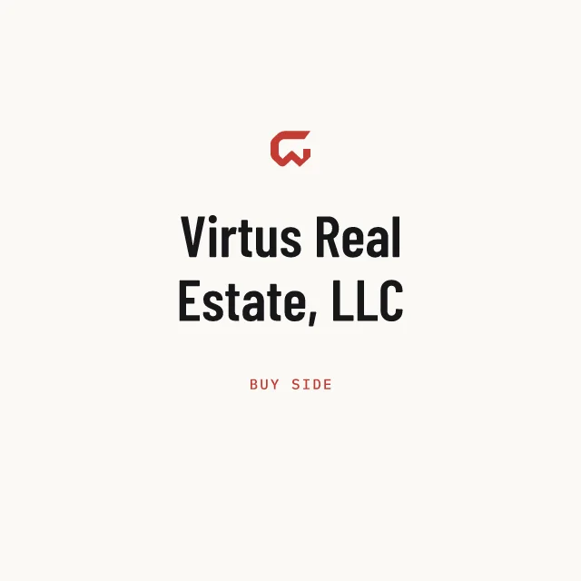 Buy side: Virtus Real Estate, LLC