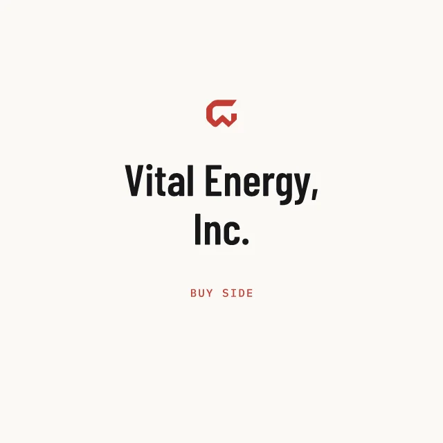 Buy side: Vital Energy, Inc.