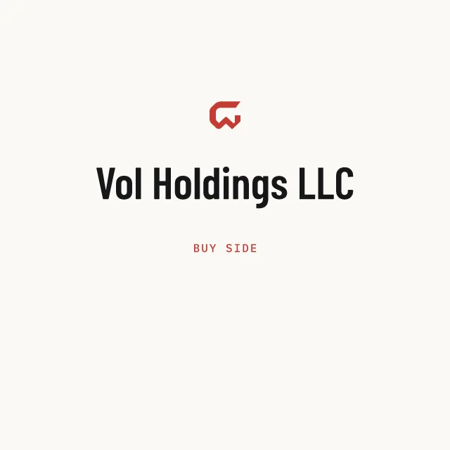 Buy side: Vol Holdings LLC
