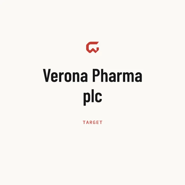 Target: Verona Pharma plc