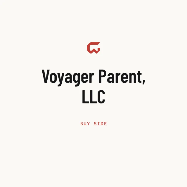 Buy side: Voyager Parent, LLC