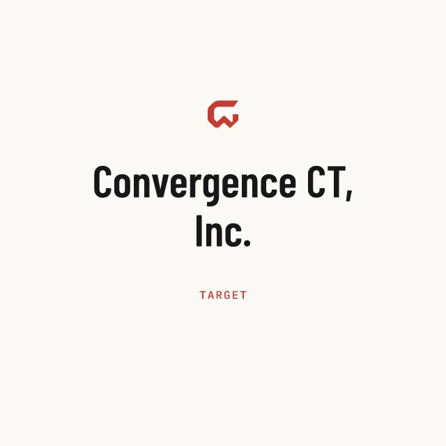 Target: Convergence CT, Inc.