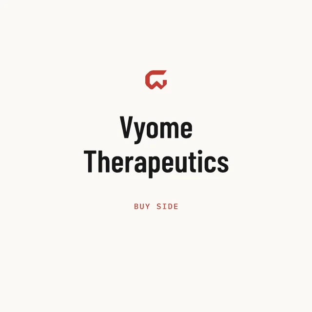 Buy side: Vyome Therapeutics