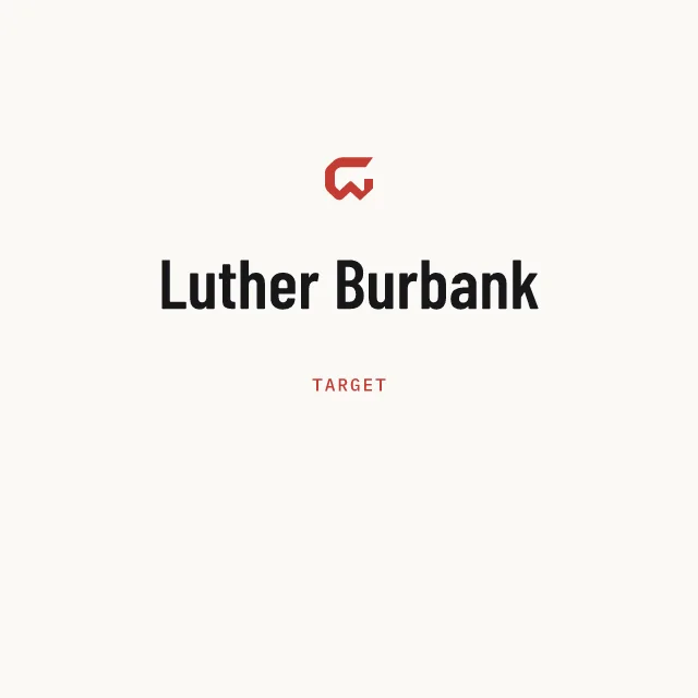 Target: Luther Burbank