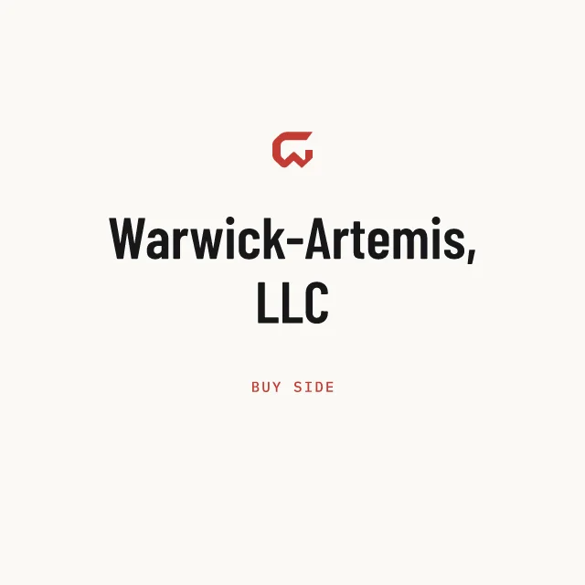 Buy side: Warwick-Artemis, LLC
