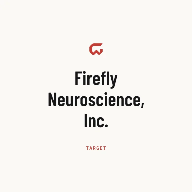 Target: Firefly Neuroscience, Inc.