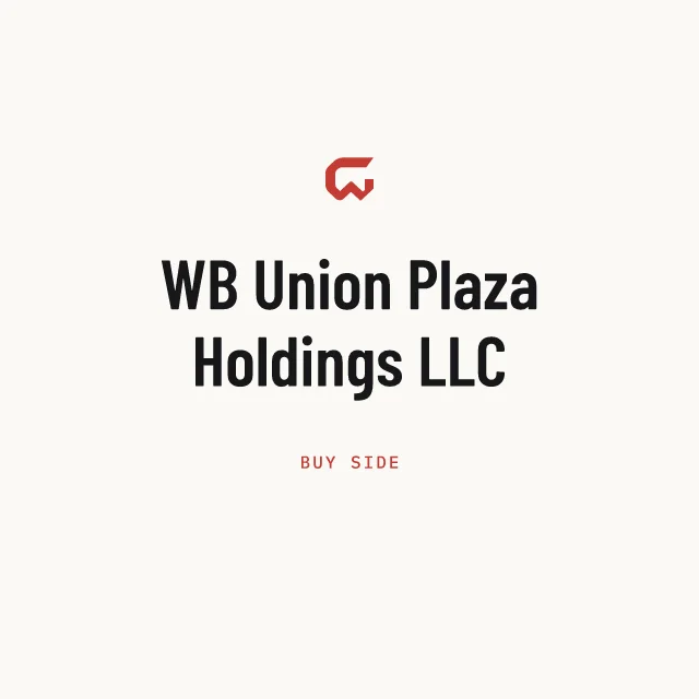 Buy side: WB Union Plaza Holdings LLC