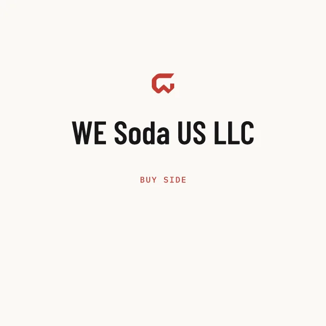 Buy side: WE Soda US LLC