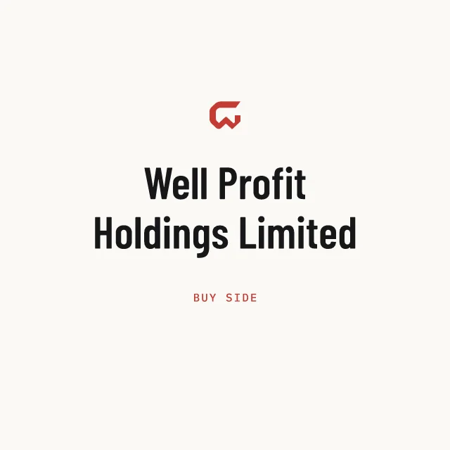Buy side: Well Profit Holdings Limited