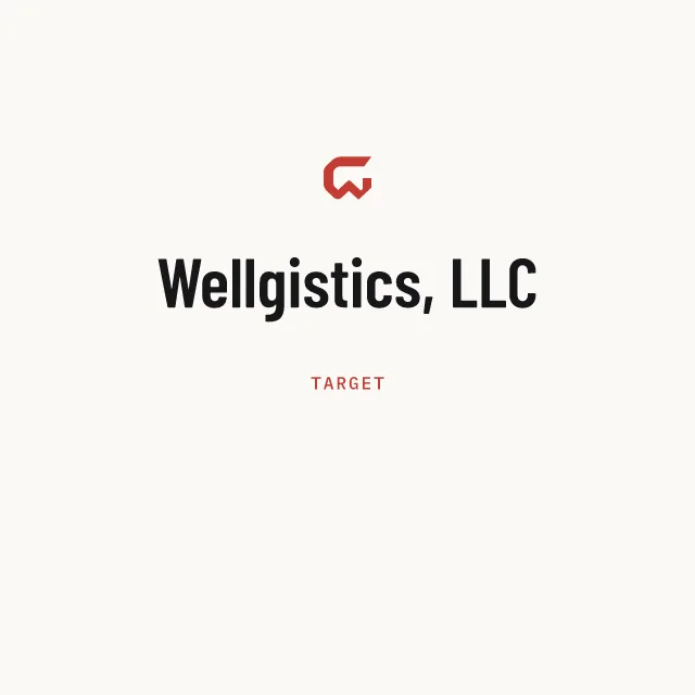 Target: Wellgistics, LLC
