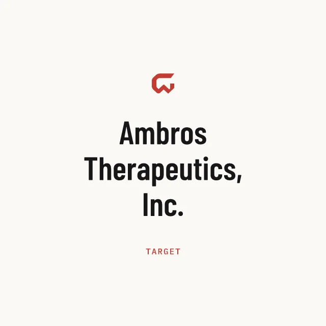 Target: Ambros Therapeutics, Inc.