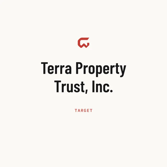 Target: Terra Property Trust, Inc.