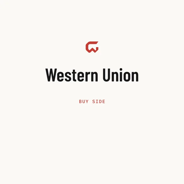 Buy side: Western Union