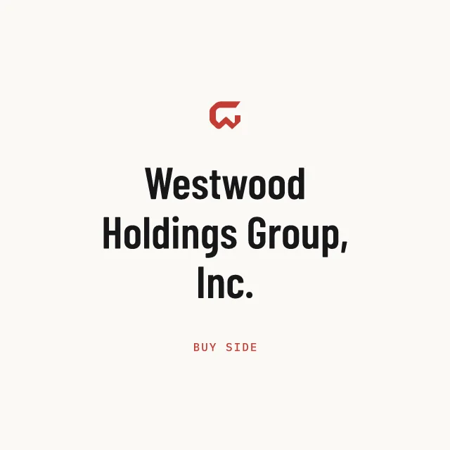 Buy side: Westwood Holdings Group, Inc.