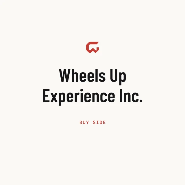Buy side: Wheels Up Experience Inc.