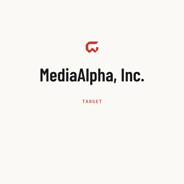 Target: MediaAlpha, Inc.