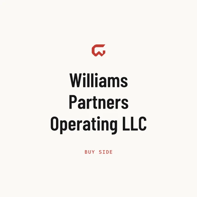 Buy side: Williams Partners Operating LLC