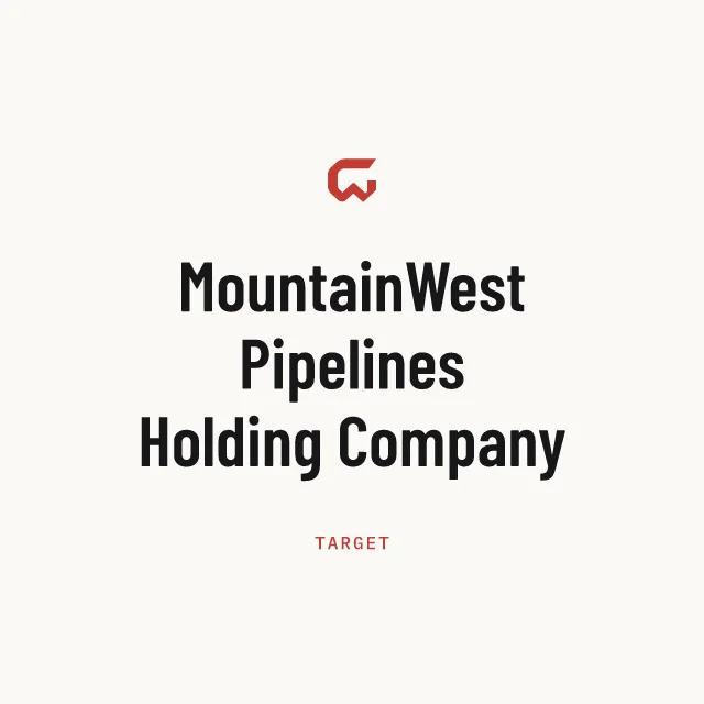Target: MountainWest Pipelines Holding Company