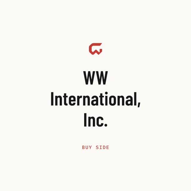Buy side: WW International, Inc.