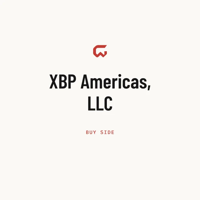 Buy side: XBP Americas, LLC