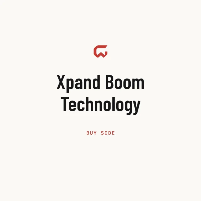 Buy side: Xpand Boom Technology