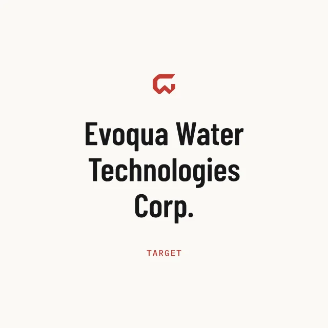 Target: Evoqua Water Technologies Corp.