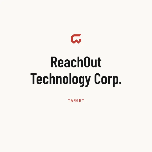Target: ReachOut Technology Corp.