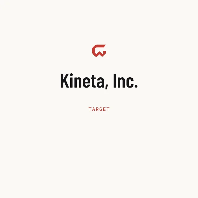 Target: Kineta, Inc.