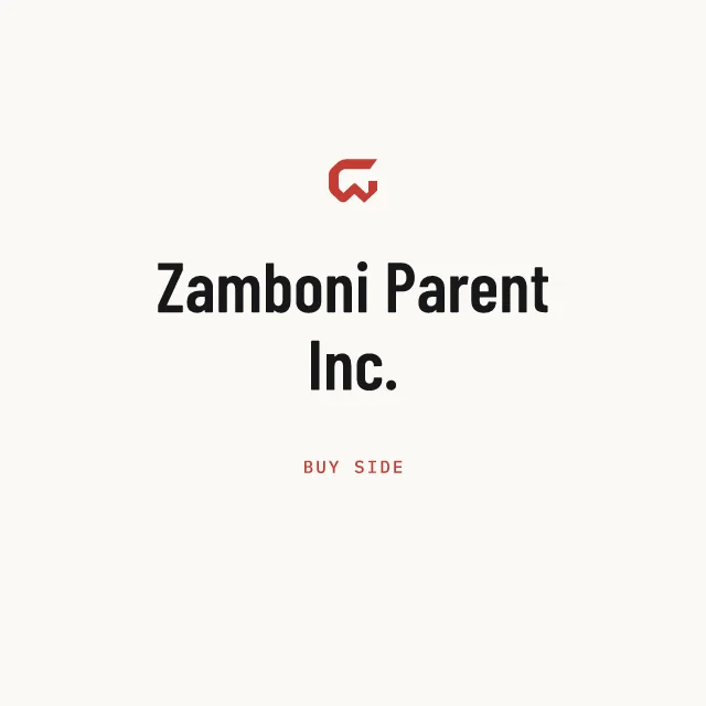 Buy side: Zamboni Parent Inc.