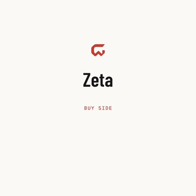 Buy side: Zeta