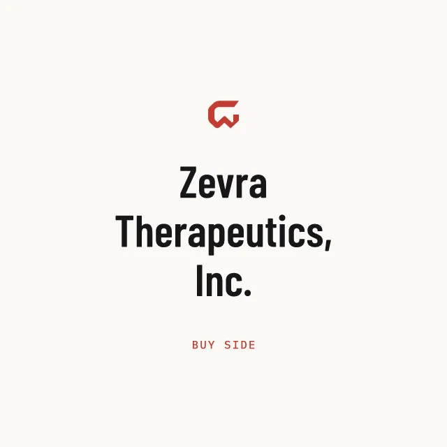Buy side: Zevra Therapeutics, Inc.