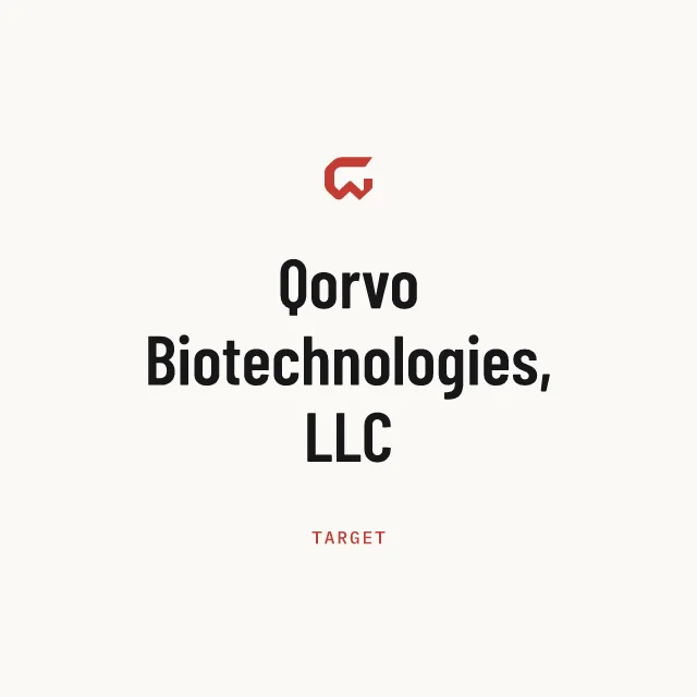 Target: Qorvo Biotechnologies, LLC