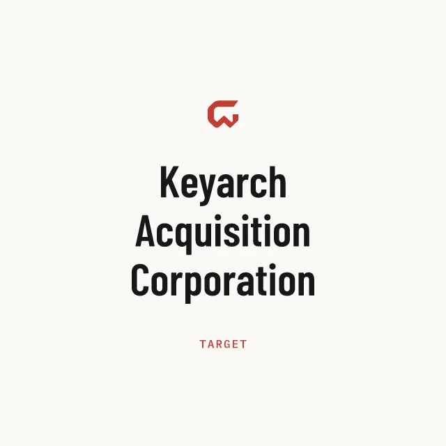 Target: Keyarch Acquisition Corporation