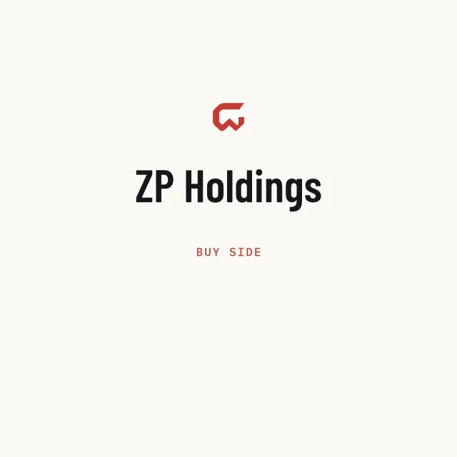 Buy side: ZP Holdings
