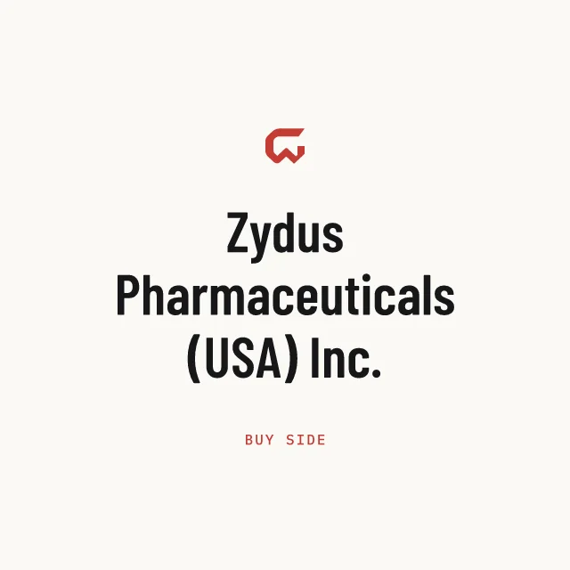 Buy side: Zydus Pharmaceuticals (USA) Inc.