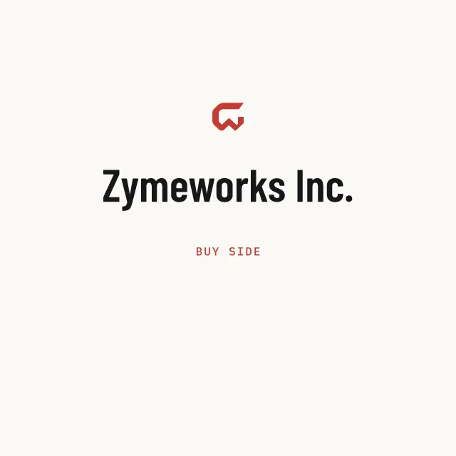 Buy side: Zymeworks Inc.